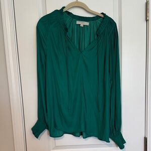 LOFT Teal Blouse for Women